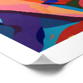 Radiant Serenity Poster (Ecke)