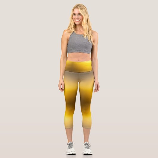 Radiant Silence Capri Leggings (Vorderseite)