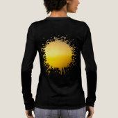 Radiant Silence Tri-Blend Shirt (Rückseite)