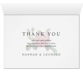 Radiant Single Rose Floral Vielen Dank (Innenansicht Horizontal (Unten))