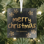 Radiant Snowflakes Custom Christmas Ornament<br><div class="desc">Design © www.berryberrysweet.com</div>