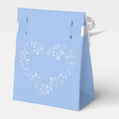 Radiant Sparkling Spring Blooms Wedding Geschenkschachtel (Rückseite)