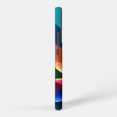 Radiant Spectrum Bloom in Textured Layers Samsung Galaxy Hülle (Rechte Seite)