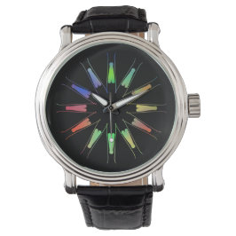 Radiant Spectrum Petal Wheel Armbanduhr