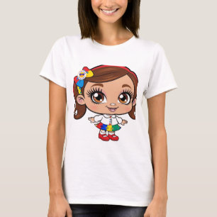 "Radiant Spirit: Ein kleines Mädchen feiert Autism T-Shirt
