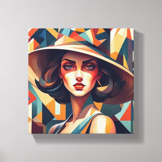 "Radiant Spritzen" Leinwanddruck (Vorderseite)