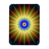 Radiant Star Foto Magnet (Vertikal)