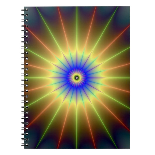 Radiant-Star-Notebook Notizblock (Vorderseite)