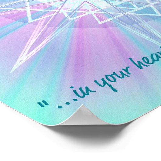 Radiant Star Poster (Ecke)