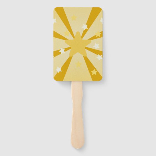 Radiant Star Set der Lüfter Fächer (Rückseite)