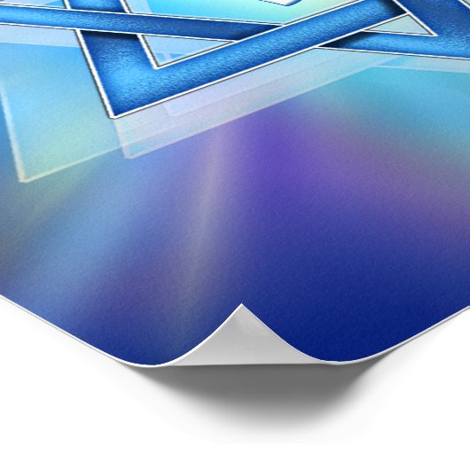 Radiant Star von David Poster (Ecke)