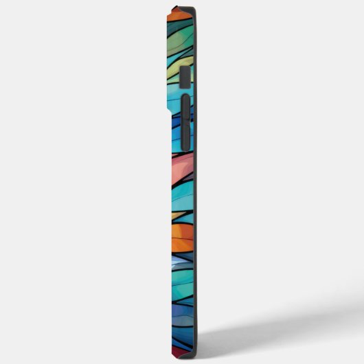 Radiant Stated Glass Bloom Case-Mate iPhone Hülle (Rückseite / Links)