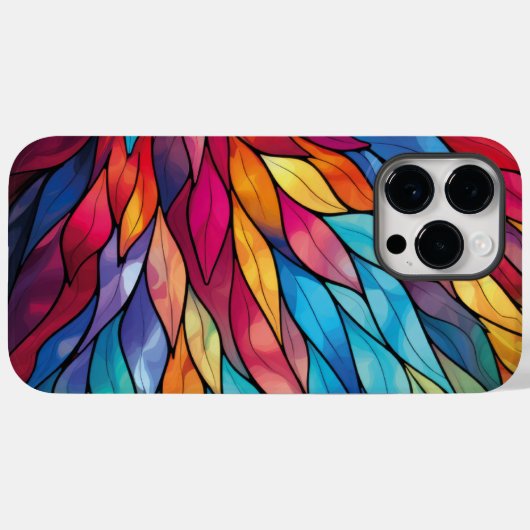 Radiant Stated Glass Bloom Case-Mate iPhone Hülle (Rückseite (Horizontal))