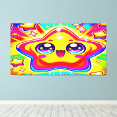 "Radiant Sternexplosion Joy Wall Art" Leinwanddruck (Insitu (Holzboden))