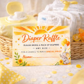 Radiant Sun Baby Detail Design Begleitkarte