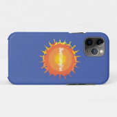 Radiant Sun Case-Mate iPhone Hülle (Rückseite (Horizontal))
