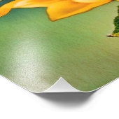 Radiant Sunblumen Fotodruck (Ecke)