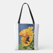 Radiant Sunblumen Tasche (Rückseite)
