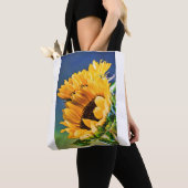 Radiant Sunblumen Tasche (Von Nahem)