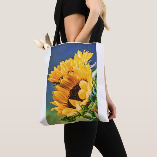Radiant Sunblumen Tasche (Von Nahem)