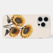 Radiant Sunflower iPhone Hülle (Rückseite (Horizontal))