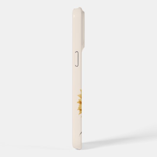 Radiant Sunflower iPhone Hülle (Rechte Seite)