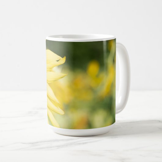 Radiant Sunflower Tasse (VorderseiteRechts)
