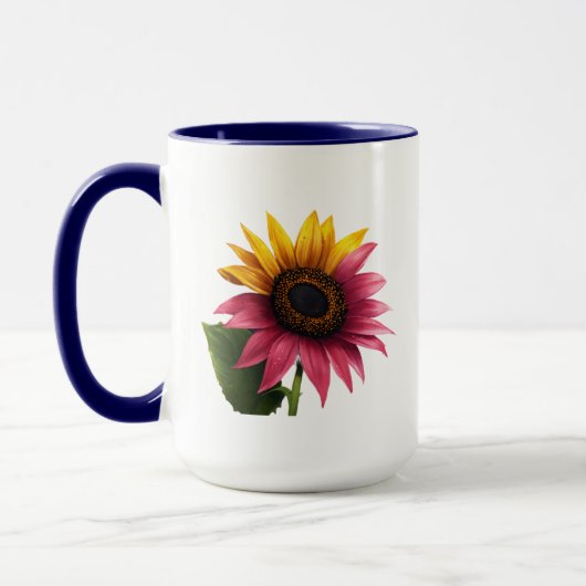 Radiant Sunflower Tasse - 15 oz (Links)