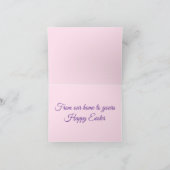 Radiant Sunrise Happy Easter Feiertagskarte (Innenseite)