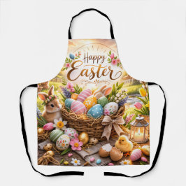 Radiant Sunrise Happy Easter Schürze