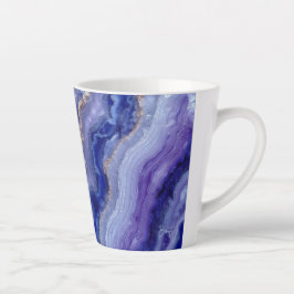 Radiant Tanzanit Faceted Latte Tasse