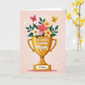 Radiant Trophy Mütter Liebe Karte (Gelbe Blume)