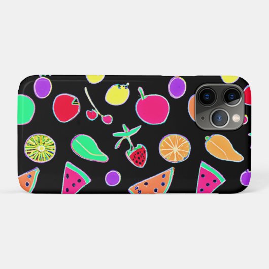 Radiant Tropic Neon Magic Case-Mate iPhone Hülle (Rückseite (Horizontal))