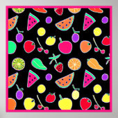 Radiant Tropic Neon Magic Poster (Vorne)