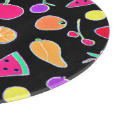 Radiant Tropic Neon Magic Schneidebrett (Ecke)