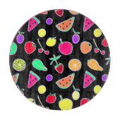 Radiant Tropic Neon Magic Schneidebrett (Vorderseite)