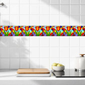 Radiant Tulip Mosaic Fliese