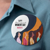 Radiant Unity Frohen Internationalen Frauentag Pro Button