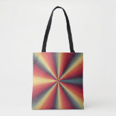 Radiant Vortex Kaleidoskop Tasche (Vorderseite)