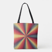 Radiant Vortex Kaleidoskop Tasche (Rückseite)