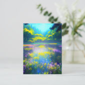 Radiant Wilderness Postkarte (Stehend Vorderseite)
