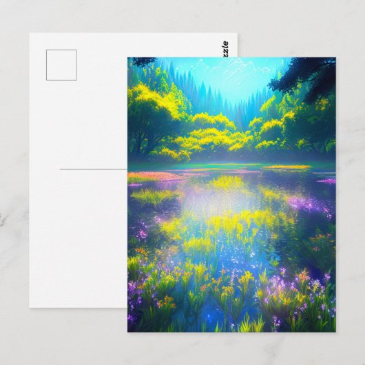 Radiant Wilderness Postkarte (Vorne/Hinten)