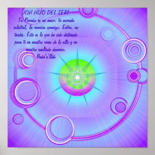 RadiantCentury6 (mit spanischem Zitat) Poster