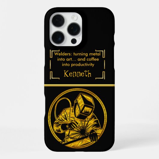 Radiante Touch des Handwerkers iPhone Hülle (Rückseite)