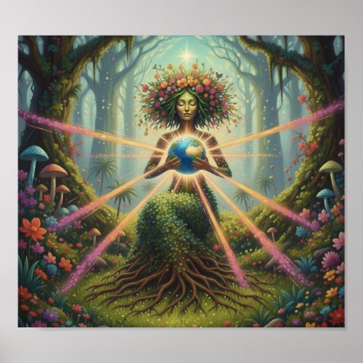 RadiantEarthGoddess Poster (Vorne)