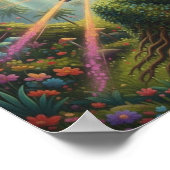 RadiantEarthGoddess Poster (Ecke)