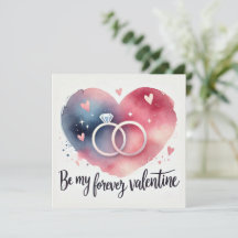 Radiantes Herz mit Rings und Blumengeschmack