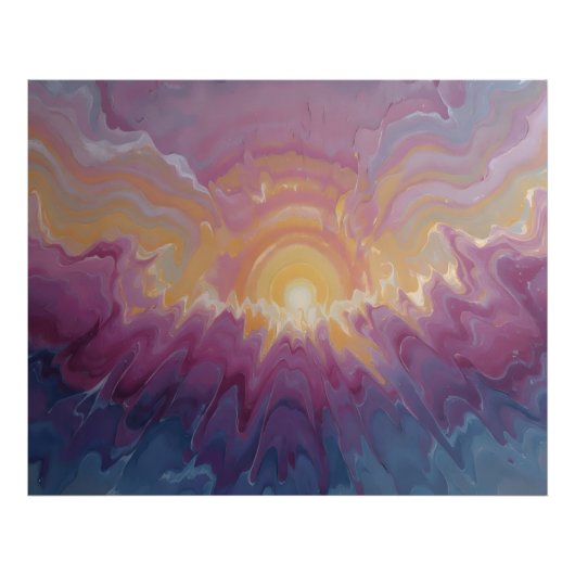 RadiantSunRise Fotodruck (Vorne)