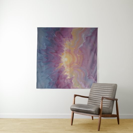 RadiantSunRise Wandteppich (Beispiel (Horizontal))