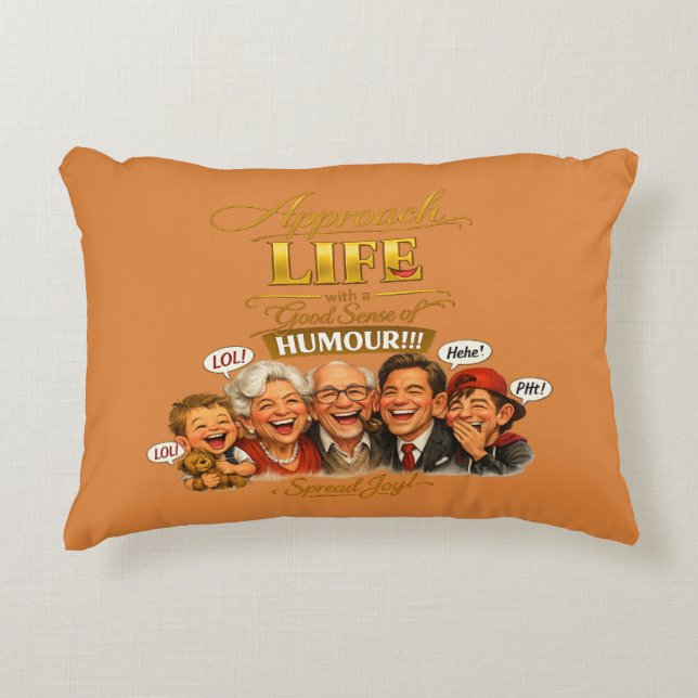 Radiate joy dekokissen (Vorderseite)